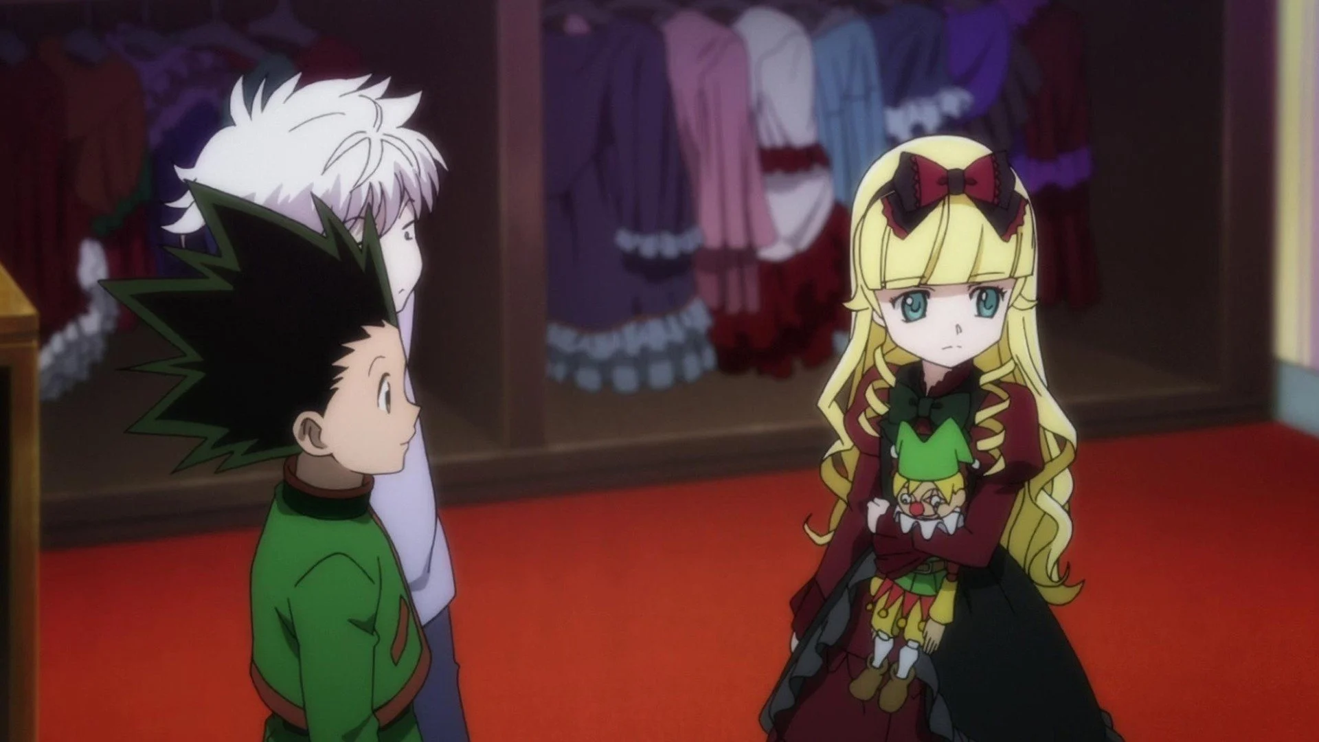 Hunter x Hunter: Đương Đầu Băng Nhền Nhện (Bóng Ma Đỏ Thẫm) Full